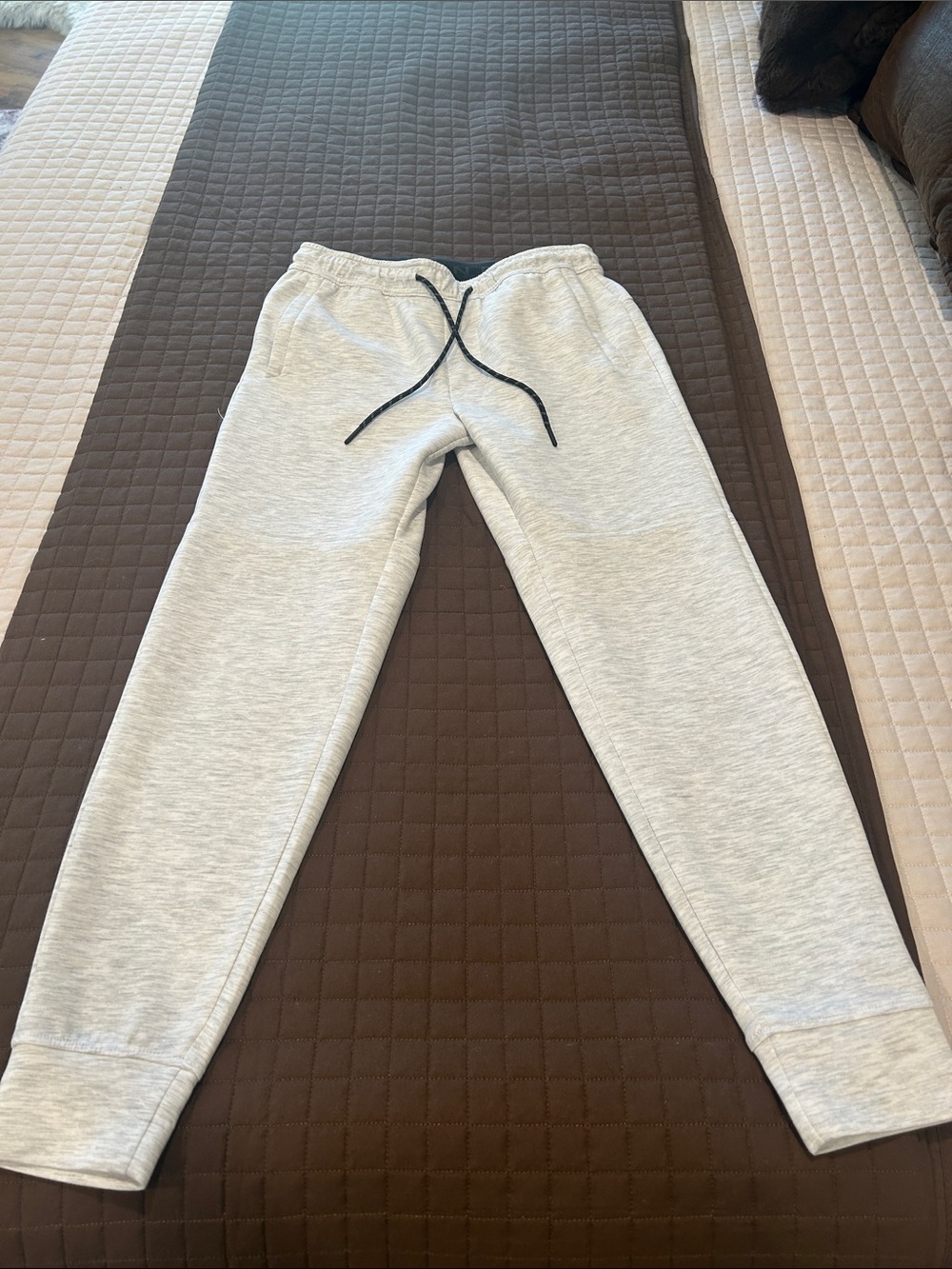 Men’s XS Light Gray Drawstring Jogger Pants American Eagle NWOT